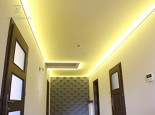 Sufit napinany z LED przedpokoj